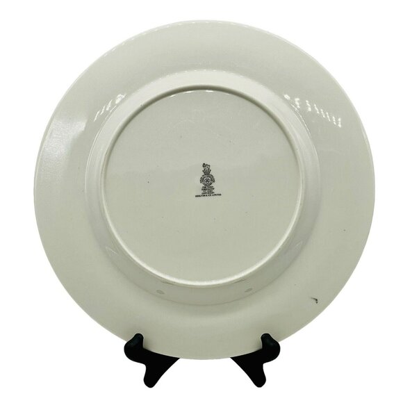 Royal Doulton Fireglow Dinner Plate 10.5 inches Floral Border Boho Retro - Picture 4 of 6